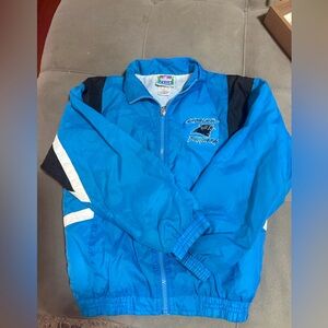 Vintage Kids Blue Carolina Panthers Jacket